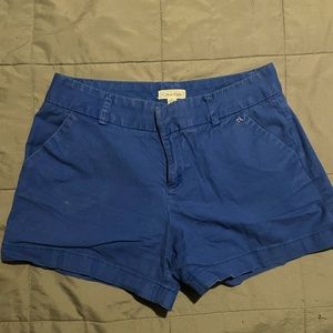 Blue Mid-Rise Calvin Klein Shorts